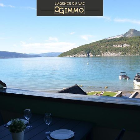 La Terrasse Du Lac Duingt Bagian luar foto